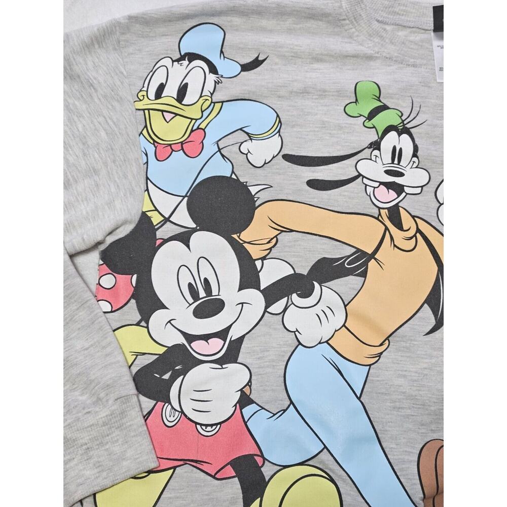Official Disney Mickey Minnie Donald And Goofy Long Sleeve Sweater Juniors XL - Picture 5 of 9